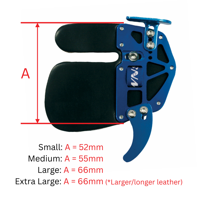 WNS SF-200 Cordovan Recurve Finger Tab