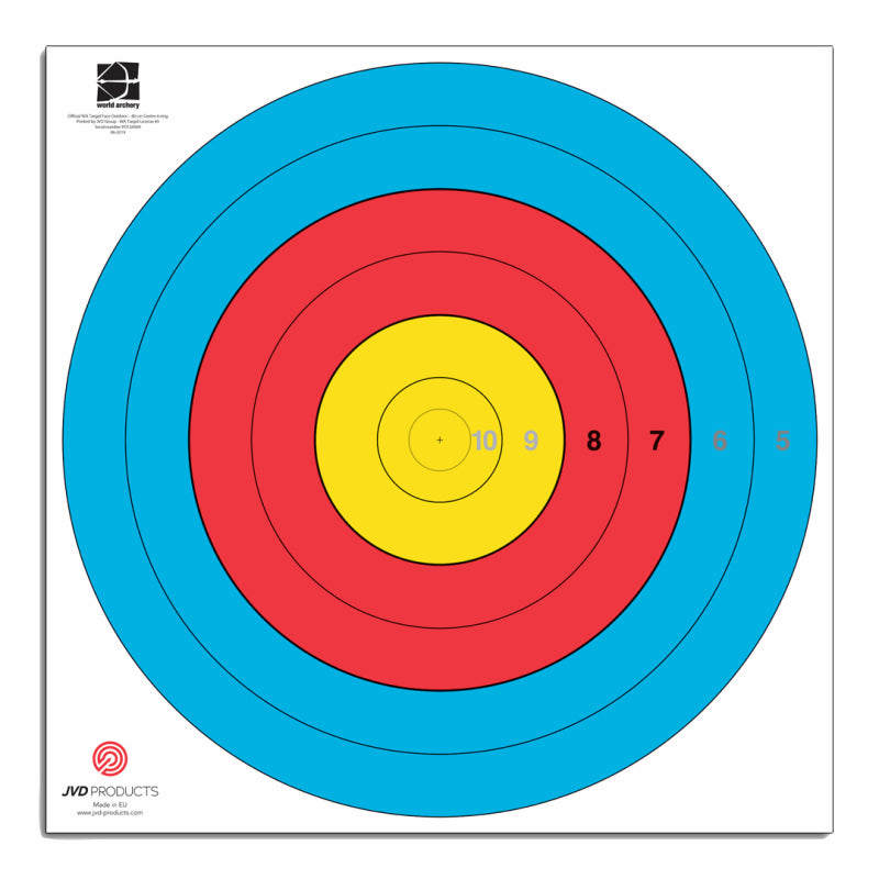 JVD Target Face - World Archery Official